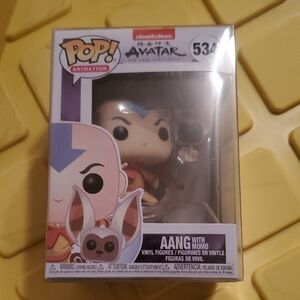 Avatar The Last AirBender Aang With Momo #534 Funko Pop